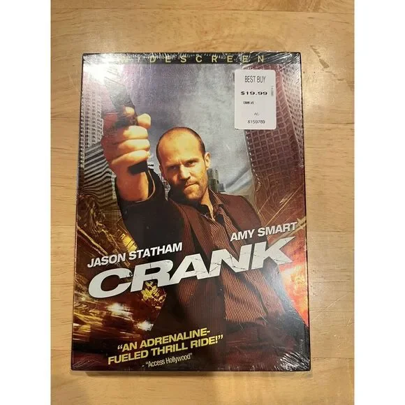 Crank (DVD, 2006) BRAND NEW w/slip Cover - Picture 1 of 3